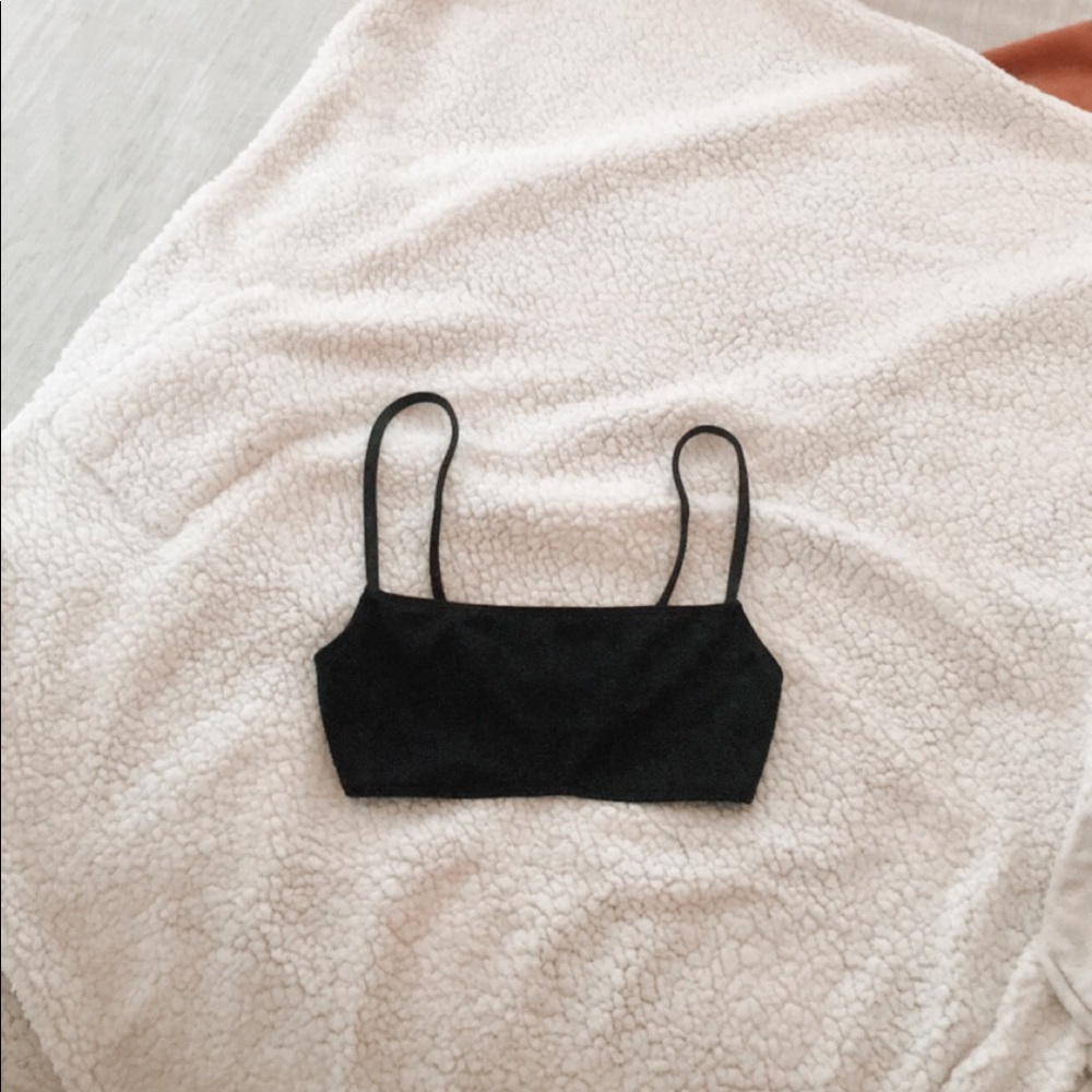 Pacsun black bikini top